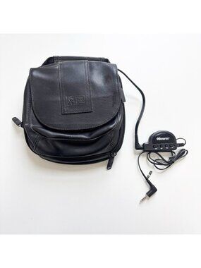 Vintage Case Logic Discman Belt Bag Pouch Memorex External Control Belt Loop
